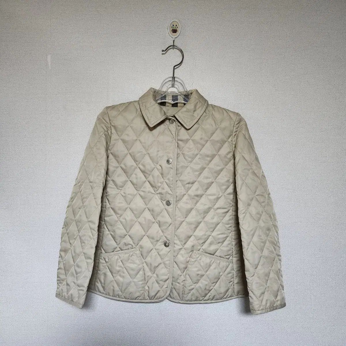 バーバリー キッズ キルティング ジャケット レディース 140