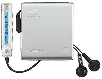 SHARP アウビィ MD-DS70-S 1ビットポータブルMDプレーヤー（シルバー）