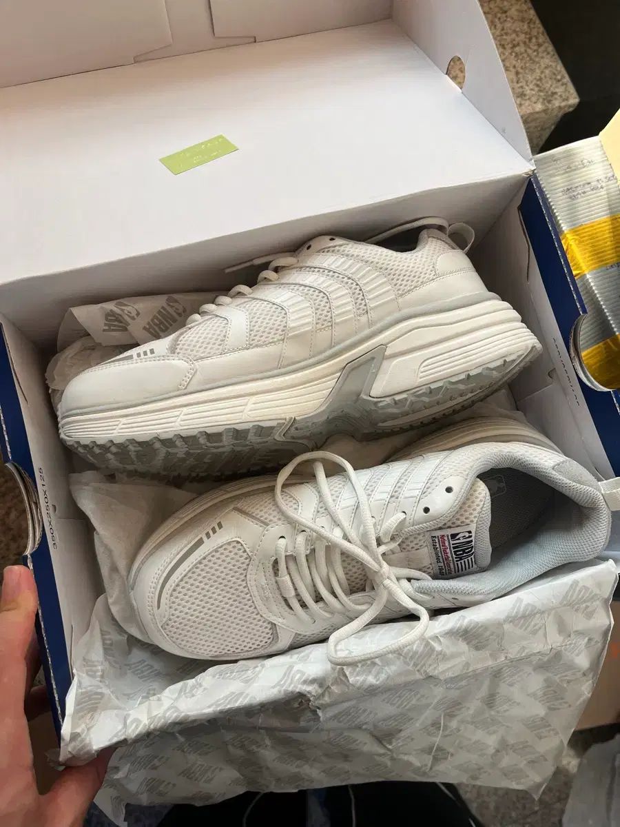 NBA 白 スニーカー 実際に着用1回