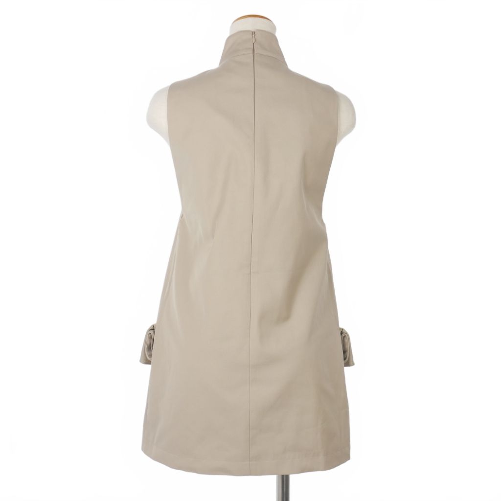 【中古】未使用品 オープンワイワイ OPEN YY 25AW カーゴ ポケット ミニドレス ワンピース S ベージュ YY253DR001 オープンワイワイ OPEN YY 25AW カーゴ ポケット ミニドレス