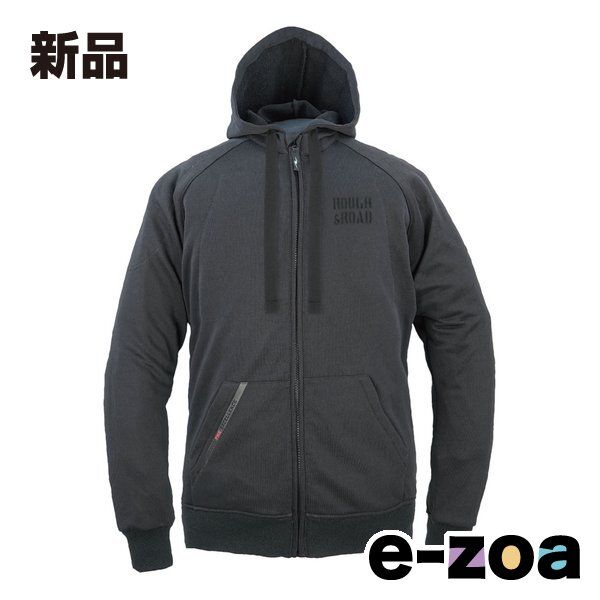 KOMINE コミネ R&R ラフライドZIPパーカー BK-S RR1003BK1 (2529225)