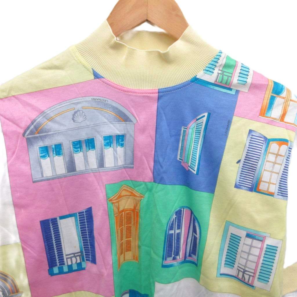 レオナールスポーツ LEONARD SPORT カットソー 半袖 ハイネック