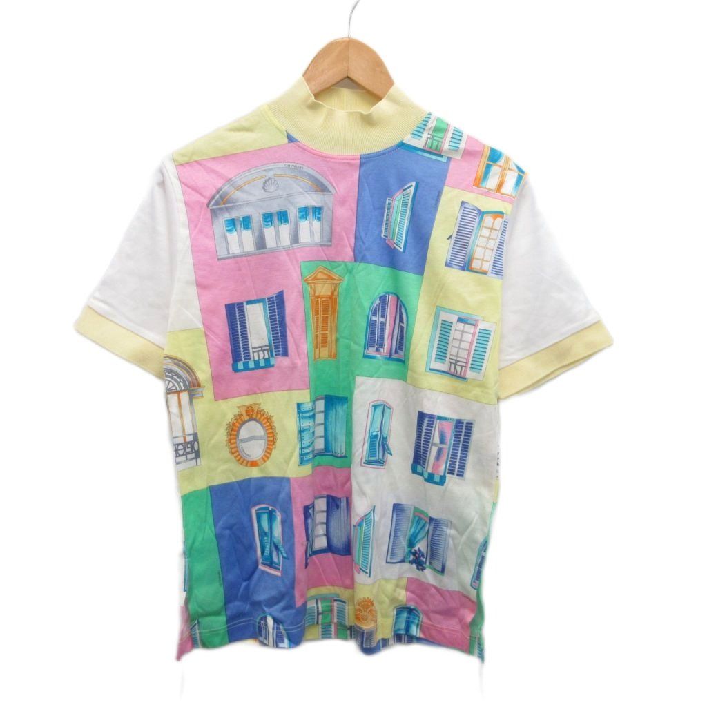 レオナールスポーツ LEONARD SPORT カットソー 半袖 ハイネック