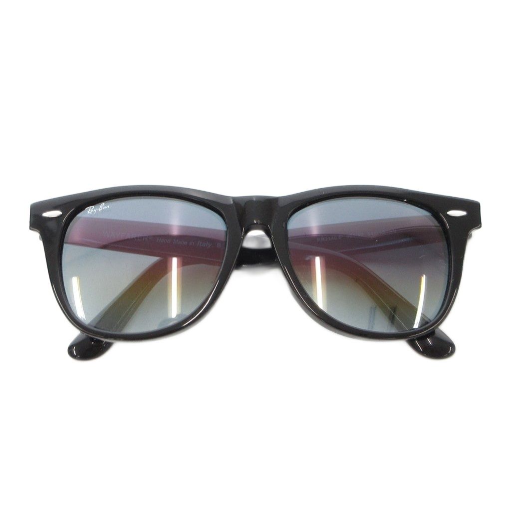 レイバン RAY BAN RB2140-F ORIGINAL WAYFARER CLASSIC ウェイファーラー サングラス ウェリントン ロゴ 54口18 3N 黒 ブラック /JS ■GY18