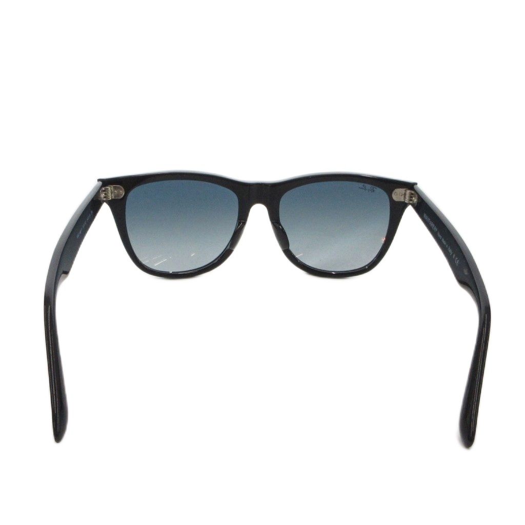  レイバン RAY BAN RB 2140-F CLASSIC ウェイファーラー サングラス ウェリントン ロゴ 54口18 3 N 黒 ブラック JS GY 18 サングラス 小物