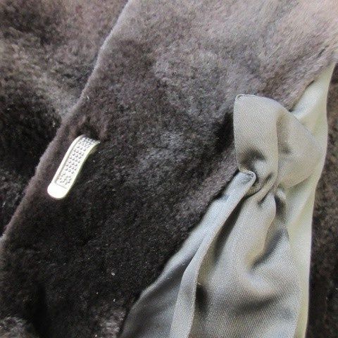 サガミンク SAGA MINK 銀サガ ファーコート ロング ショールカラー