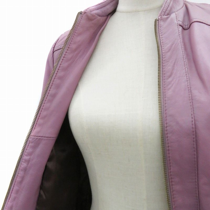 パトリツィアペペ PATRIZIA PEPE ラムレザージャケット 革ジャン