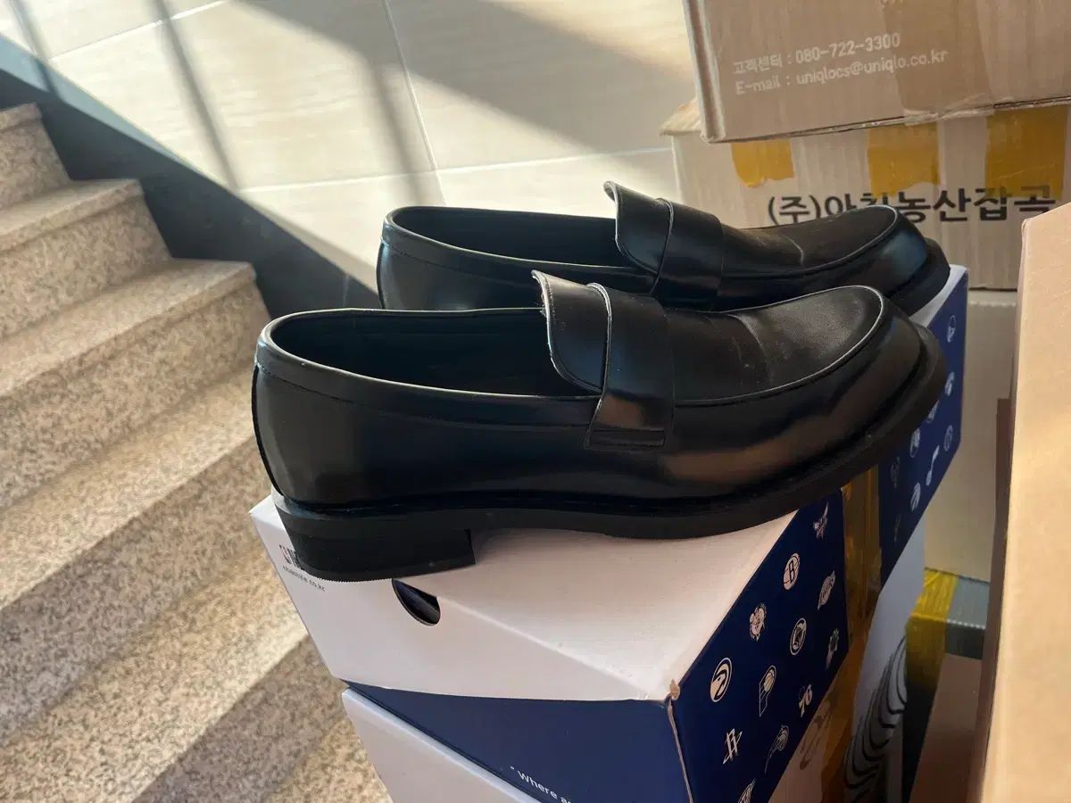  WTRD 黒色 ローファー 実際に ローファー ブーツ 革靴