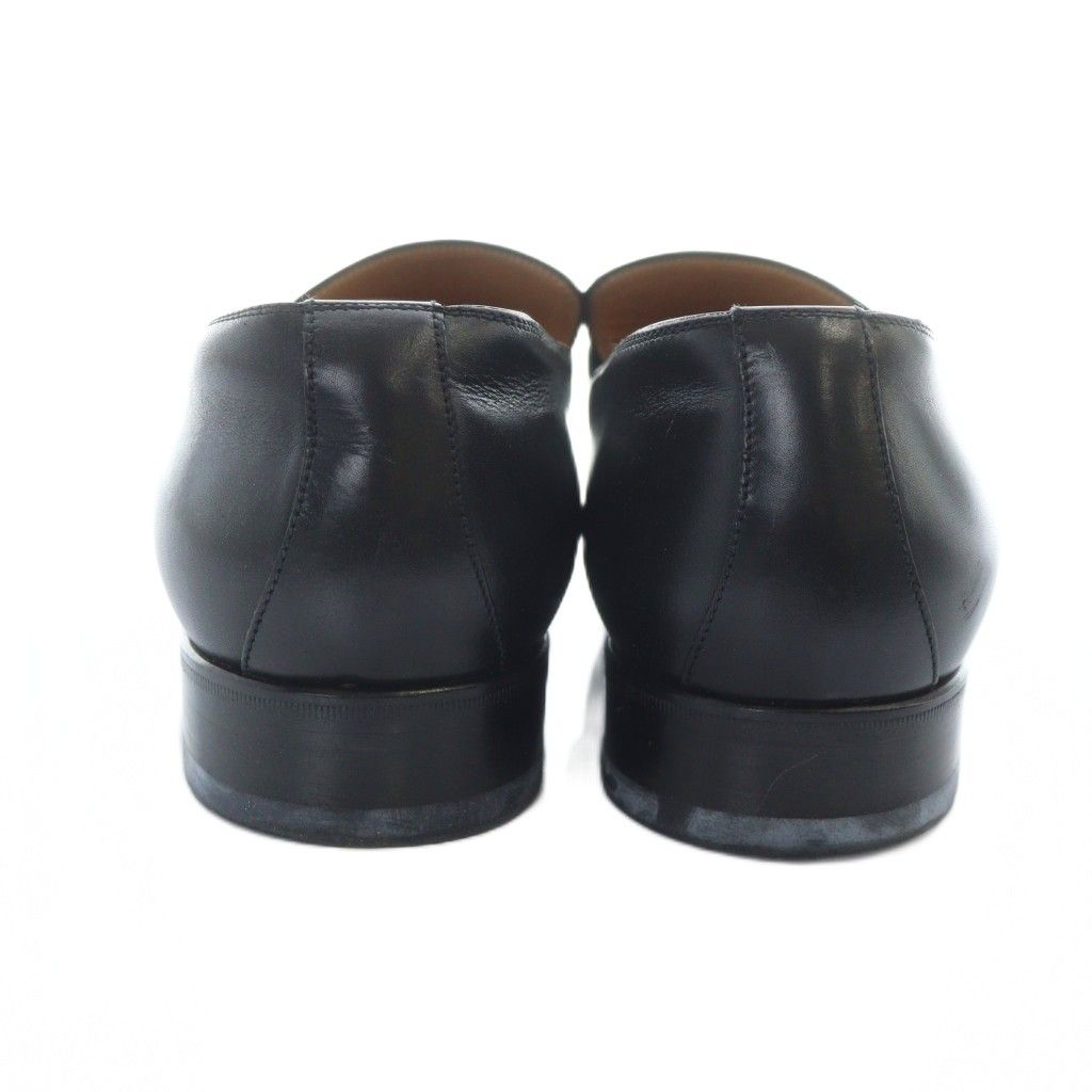 グッチ　GUCCI (40E) 革靴　レザー　ドレスシューズ　スクエアトゥ　黒 グッチ GUCCI (40E) 革靴 レザー ドレスシューズ スクエアトゥ 黒