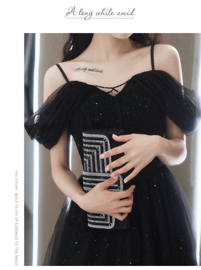 発表会 ドレス パーティードレス 演奏会 ドレス ブラック 黒 ホワイト