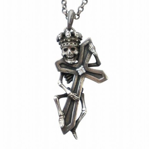 ジャスティンデイビス Justin Davis LAFITTE SKULL ネックレス