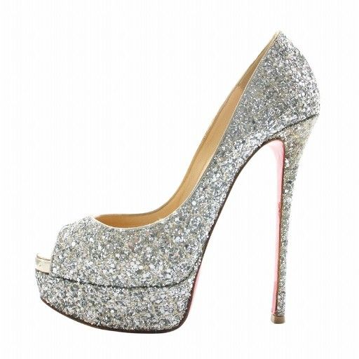 クリスチャンルブタン Christian louboutin パンプス グリッター