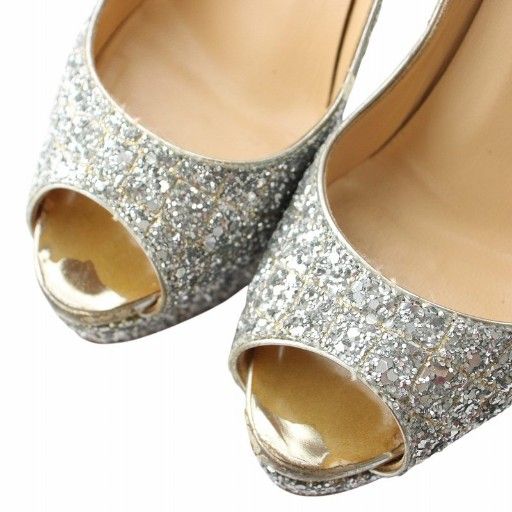 クリスチャンルブタン Christian louboutin パンプス グリッター