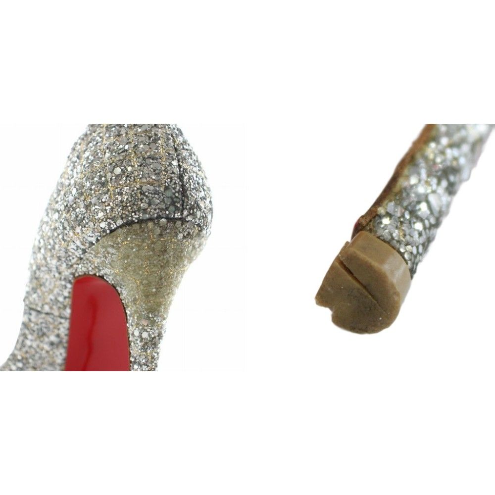 クリスチャンルブタン Christian louboutin パンプス グリッター