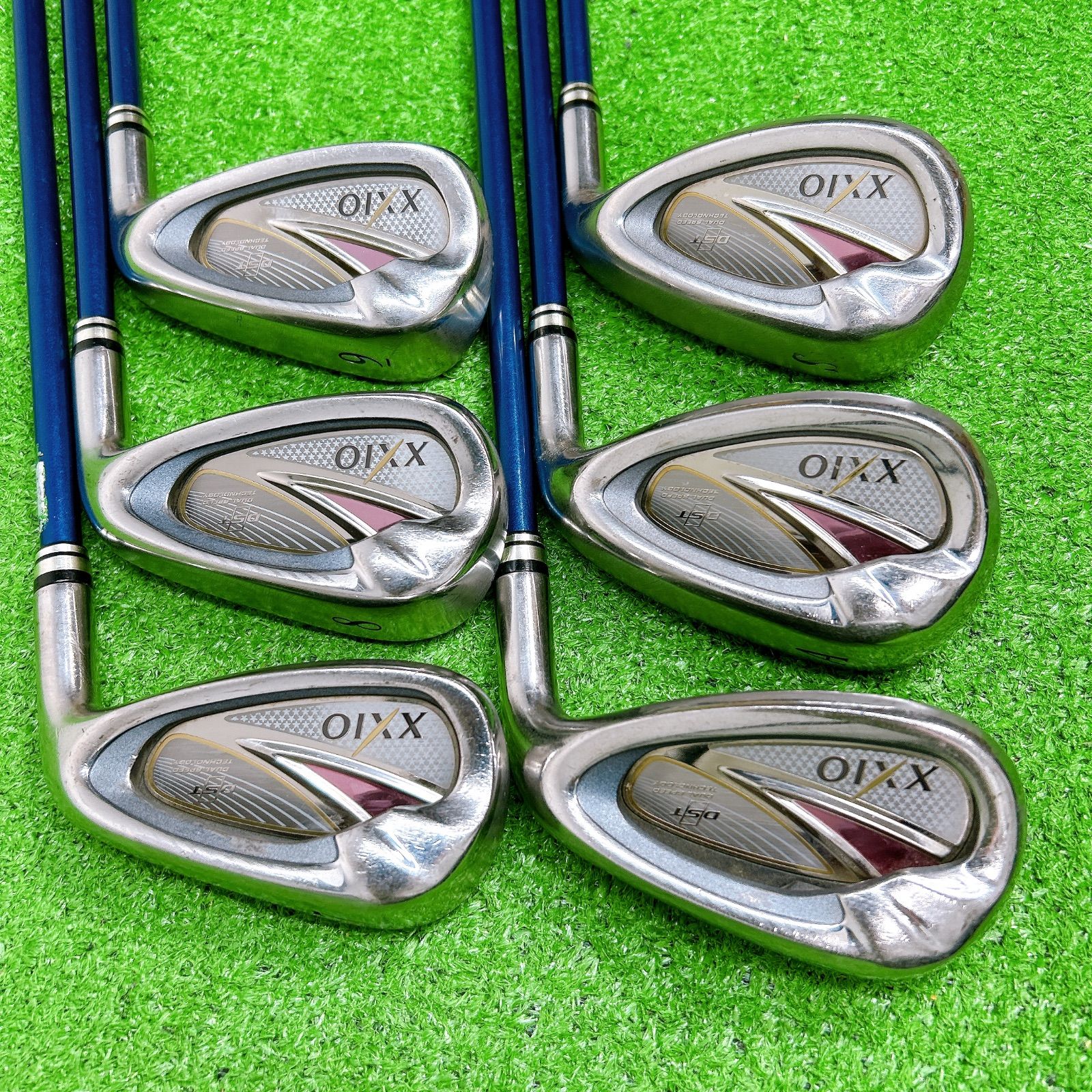 ゼクシオ 8代目 MP800 レディースアイアン 4W 7本 R 初心者 女性