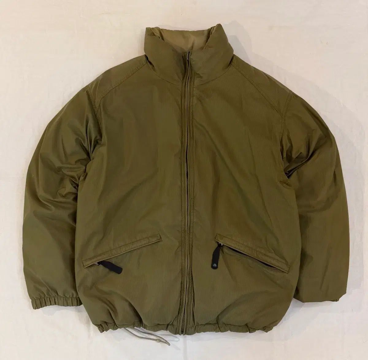 00s NIKE ACG ブルーアーカイブ・ブルアカ リバーシブル ダウン カーキ 