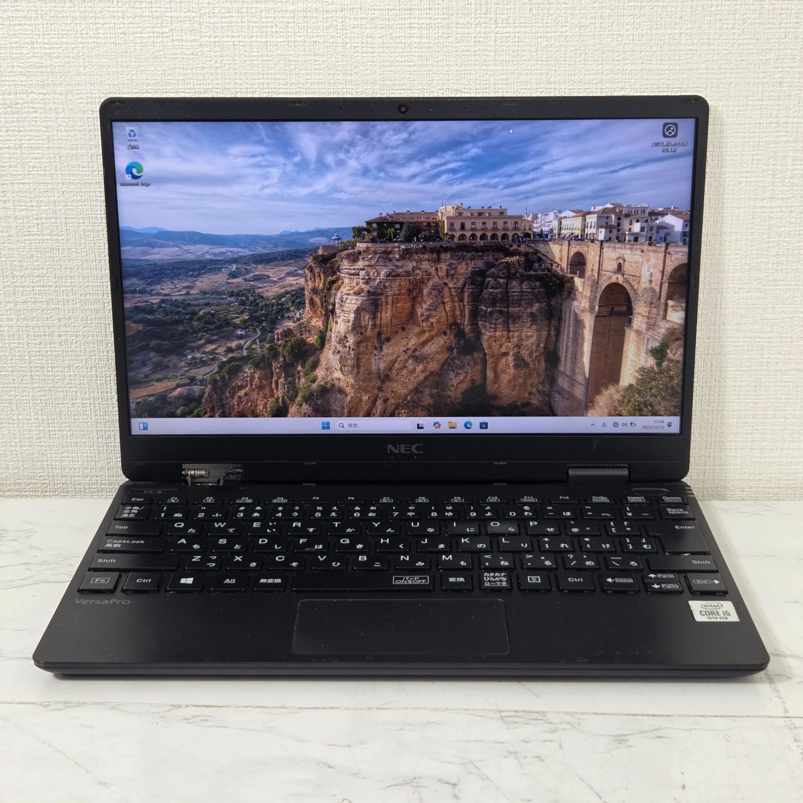 1週間保証 NEC | i 5 10210 Y 8 GB 256 12.5インチ Win 11