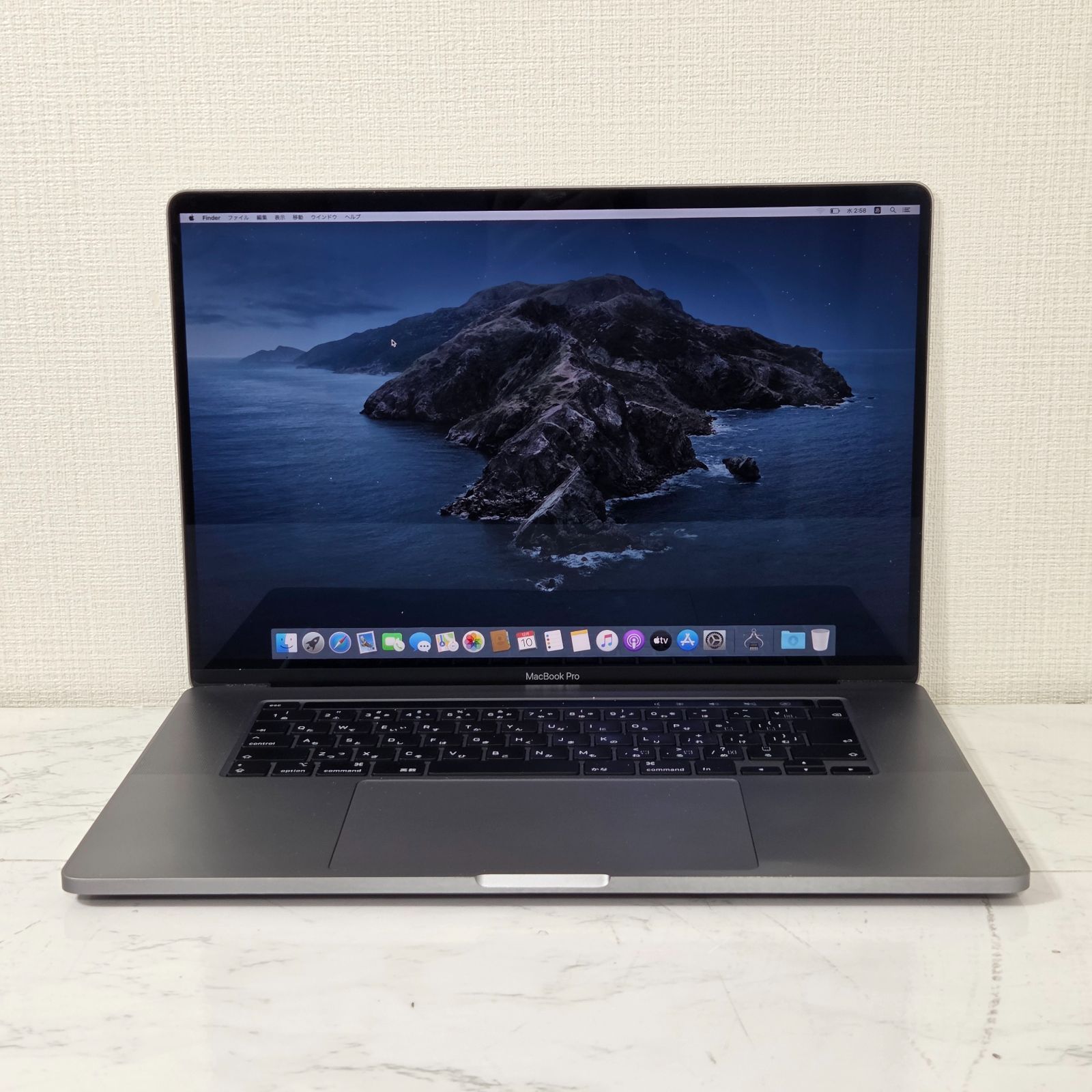 1週間保証 MacBook Pro 16インチ 2019 i 7-9750 H 16 GB 512