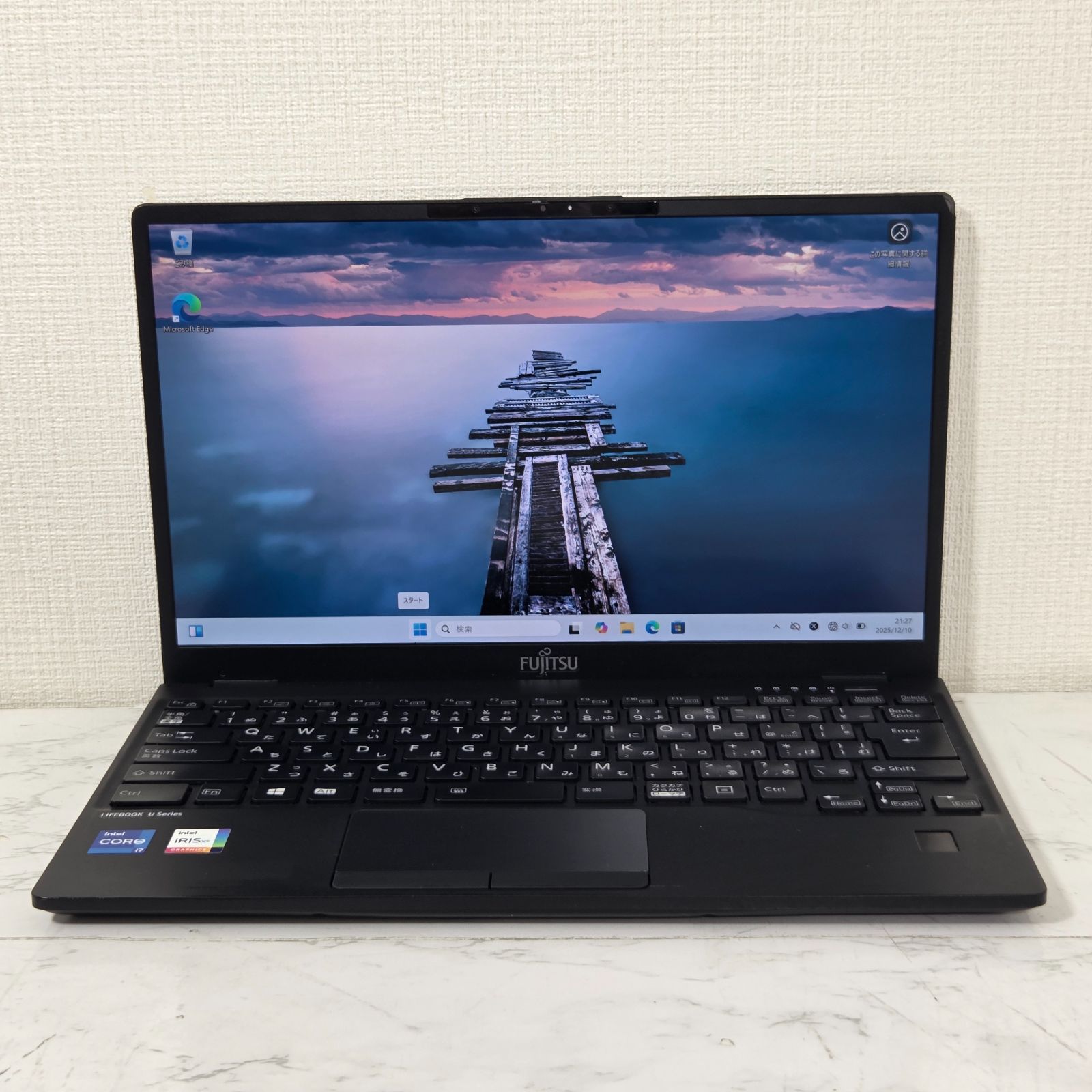 1週間保証 Fujitsu | i 7-1185 G 7 16 GB 256 13.3インチ Win 11