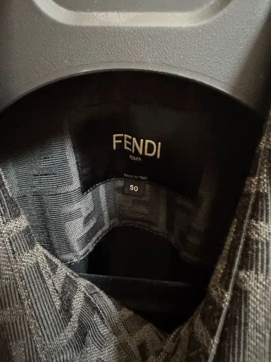 FENDI フェンディ ジャカード シャツ ジャケット