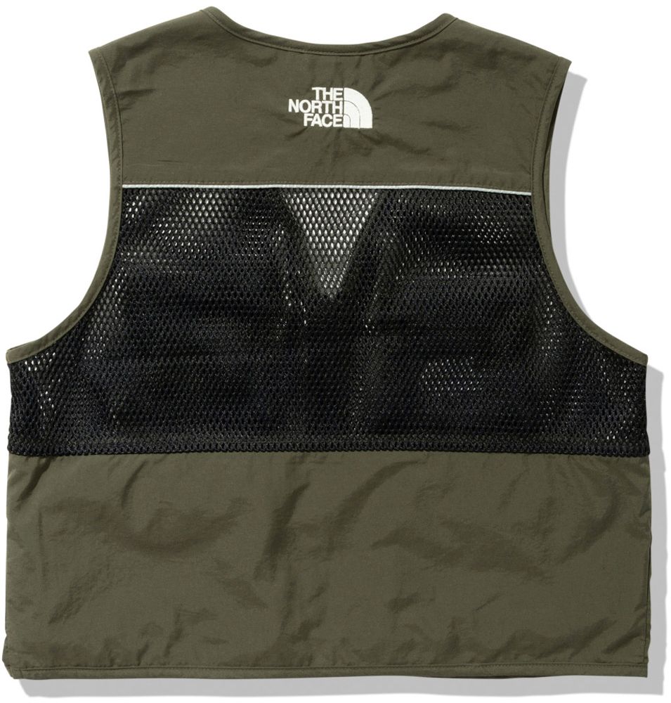 ザ ノース フェイス THE NORTH FACE アウトドア アドベンチャーベスト キッズ Asventure Vest ベスト 蓄光刺繍 リフレクトハイピング ポケット 多機能 男の子 女の子 ドットボタン 記名ラベル ウェア NPJ NT ニュートーフ
