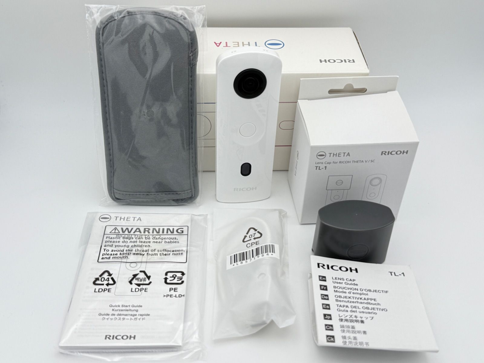 RICOH THETA SC WHITE リコー シータ Amazon | RICOH 360度カメラ RICOH THETA SC (ホワイト) 全天球カメラ