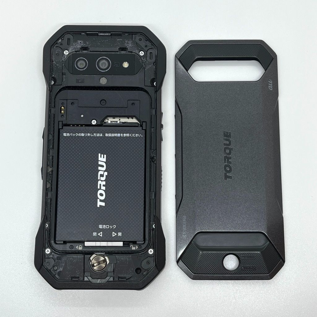 良品】TORQUE 5G KYG01 au SIMロック解除済み 128GB／6GB ブラック