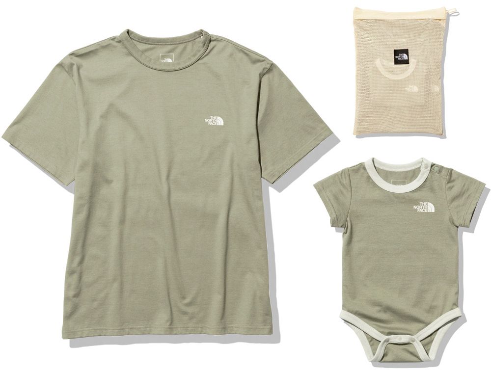 ノースフェイス CRショートスリーブティー ベビーロンパースセット
