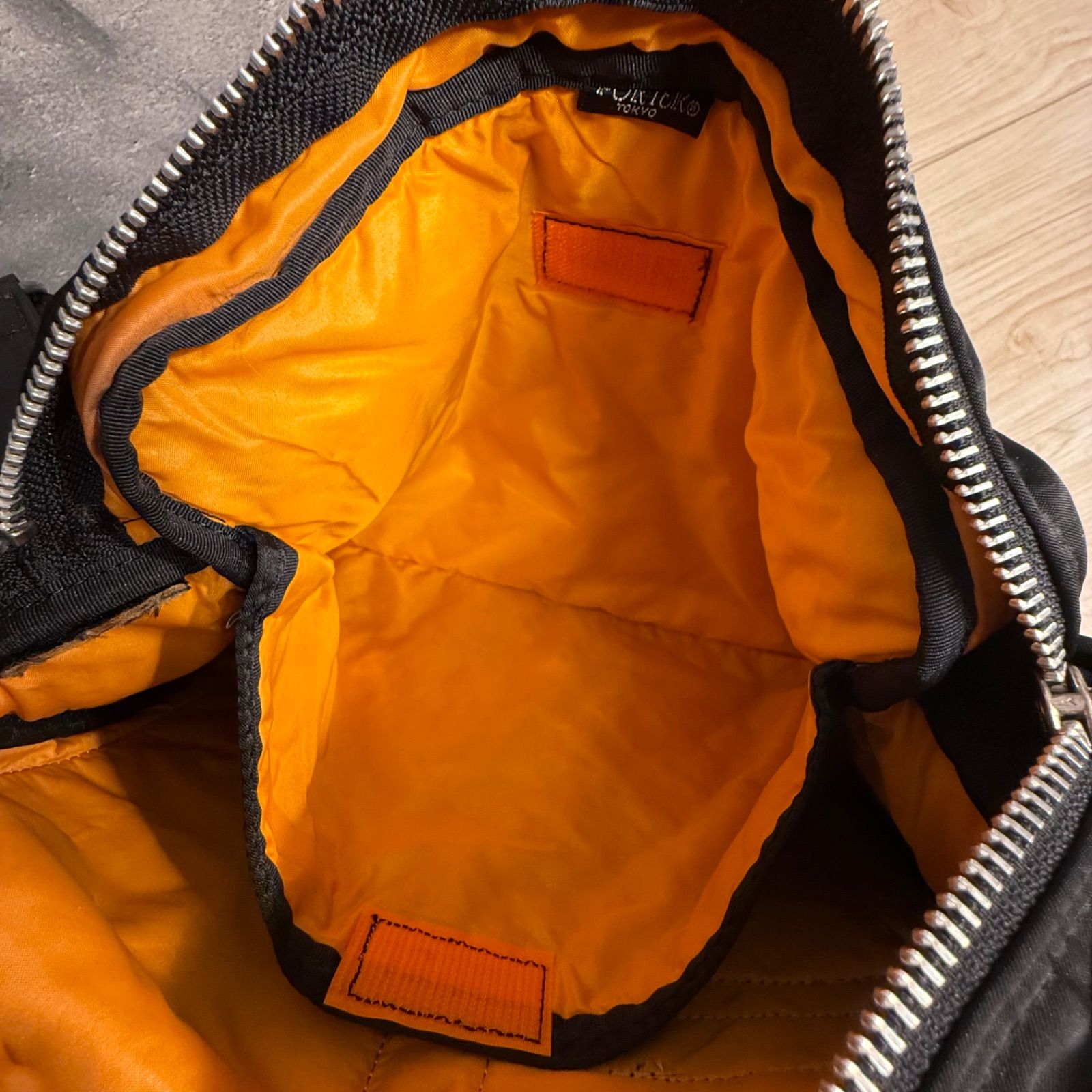 PORTER ポーター タンカー ショルダーバッグ 2層式 ブラック 黒 斜め 