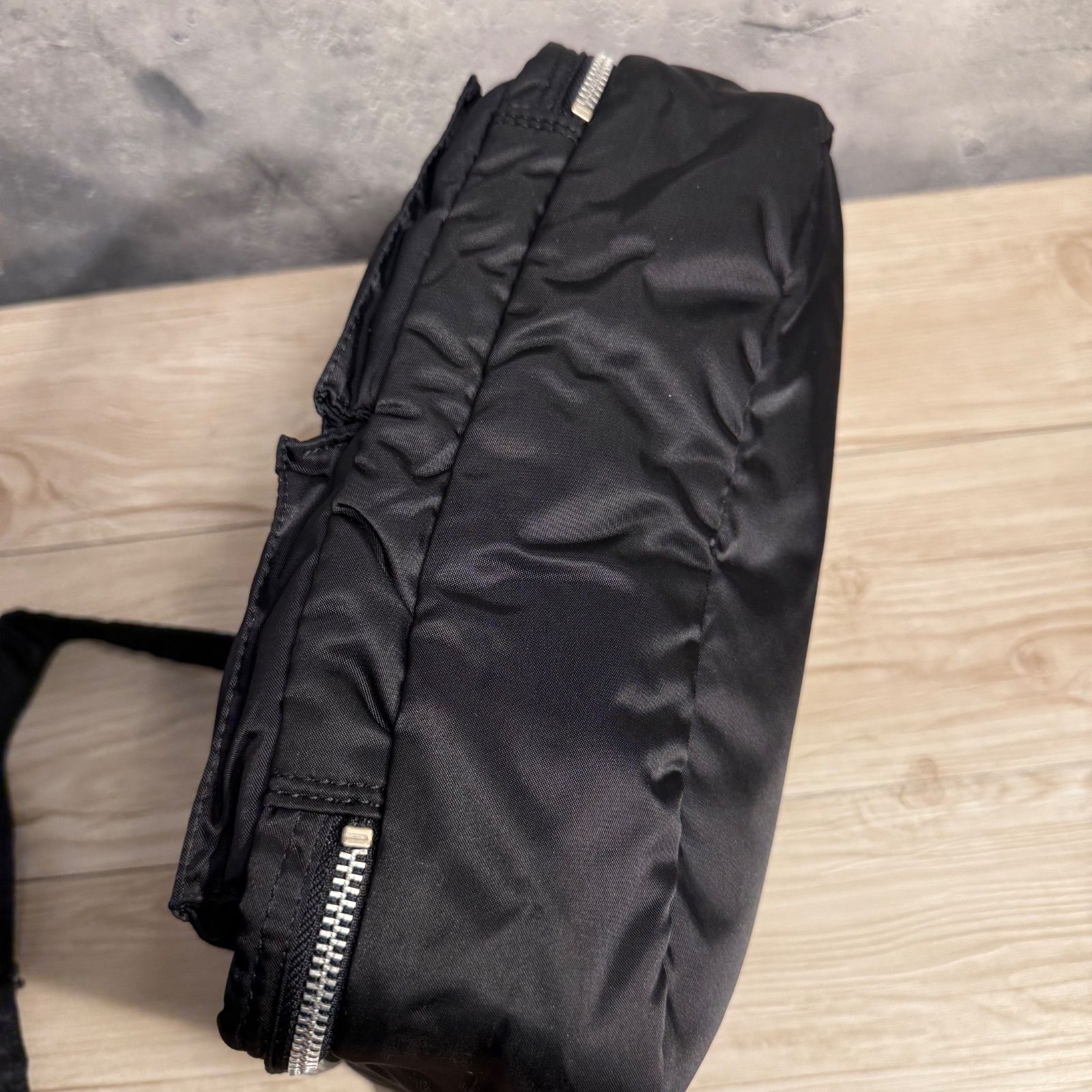 PORTER ポーター タンカー ショルダーバッグ 2層式 ブラック 黒 斜め 