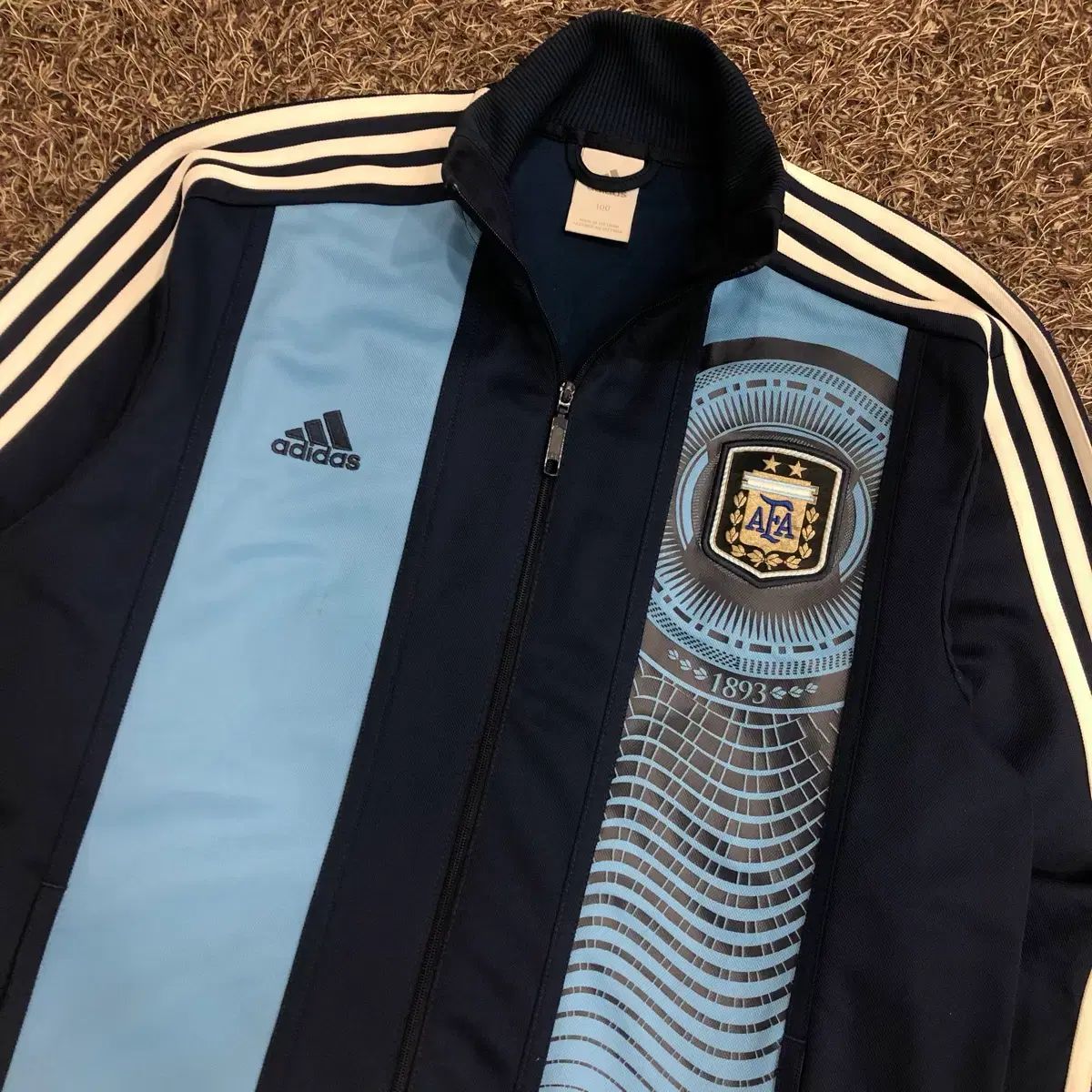 レア adidas(アディダス) アルゼンチン 1893 トラックジャージ 100