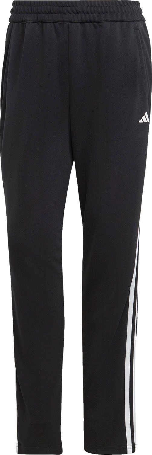 アディダス adidas AEROREADY トレイン エッセンシャルズ スリーストライプス パンツ  DKW98 HZ5646 ブラック/ホワイト