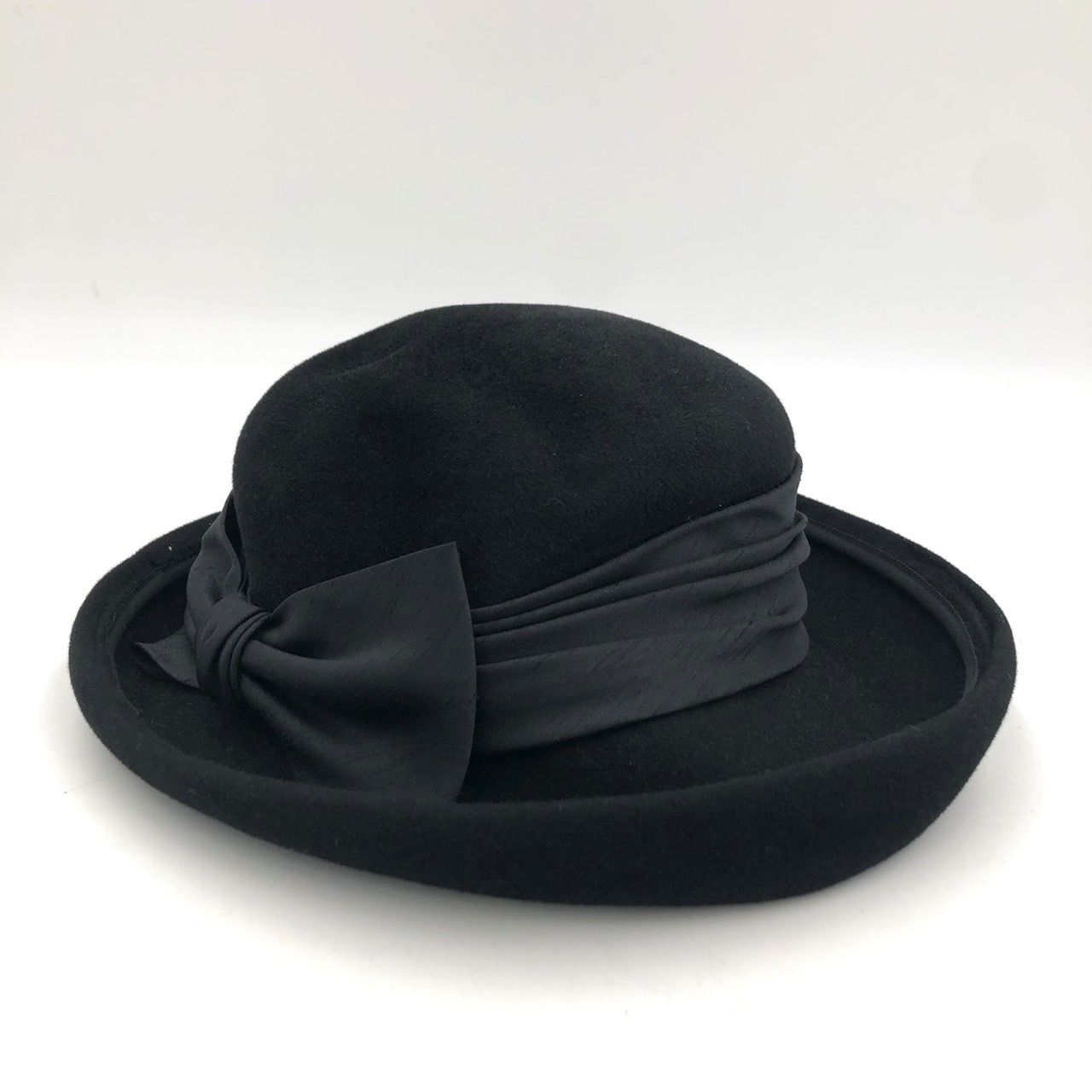 銀座VOGUE 銀座ボーグ TOKYO ヴィンテージ ボウラーハット 57cm 黒