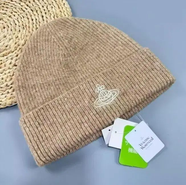 ヴィヴィアン ウエストウッド ニット ビーニー ベージュ