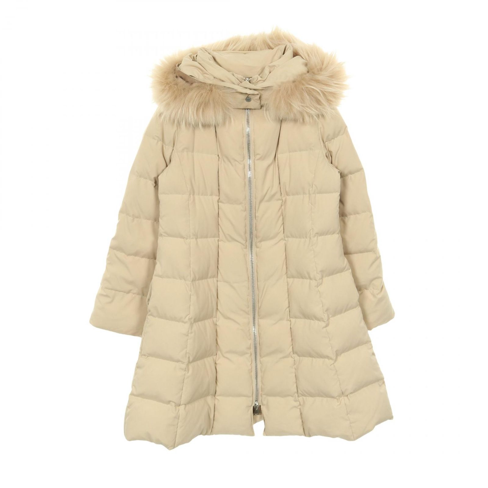 フォクシー FOXEY ダウンジャケット ベージュ その他 ダウンコート