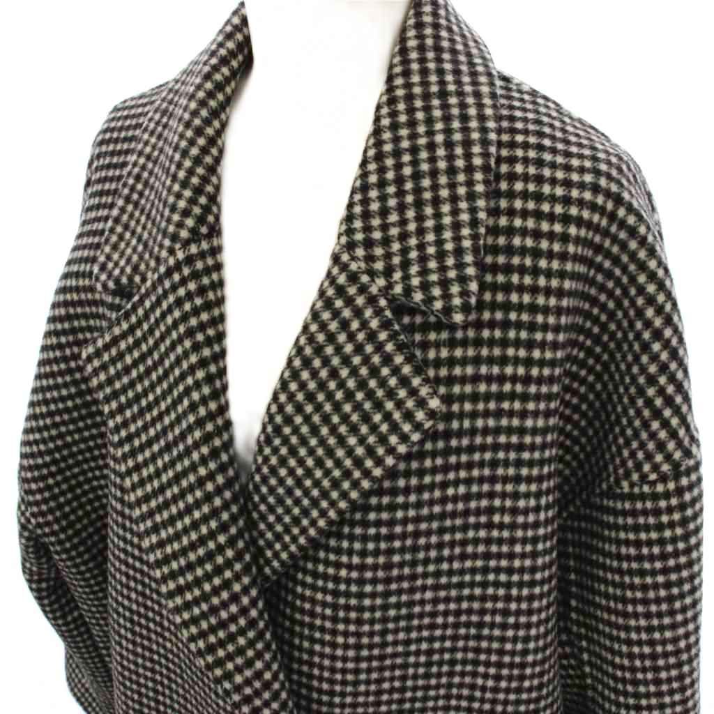 アダムエロペ Adam et Rope' チェスターコートーコート ウール 38 黒