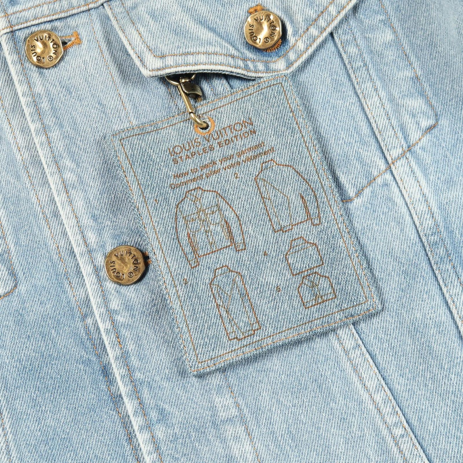 ルイ・ヴィトン LOUIS VUITTON デニムジャケット DNA RM221Q LVP