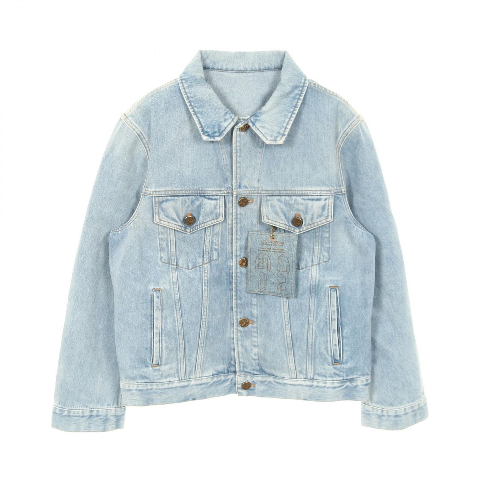 ルイ・ヴィトン LOUIS VUITTON デニムジャケット DNA RM221Q LVP