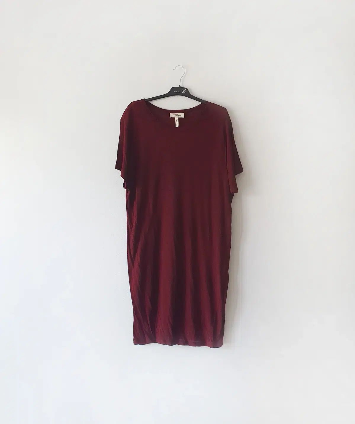 イザベルマラン マリンストライプ レーヨン 半袖 ONE PIECE S