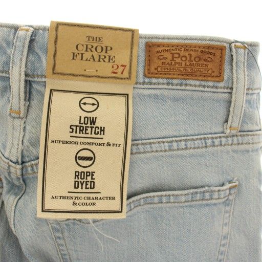 ポロ ラルフローレン POLO RALPH LAUREN タグ付き デニムパンツ