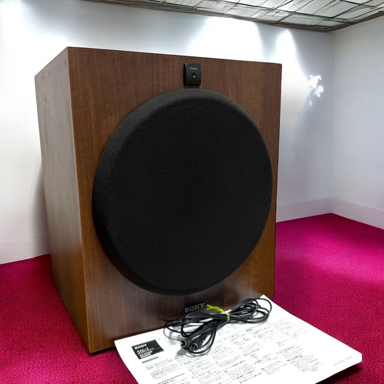 SONY アクティブサブウーファー SA-W3000 大迫力 SONY アクティブサブ