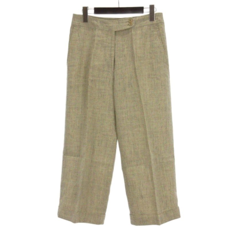 Dries Van Noten リネンパンツ ダークグレー 36 Dries Van Noten リネンパンツ ダークグレー 36