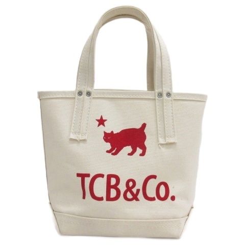 TCBジーンズ TCB JEANS XX DEVELOPMENT and COAL BAG ハンドバック トート アイボリー