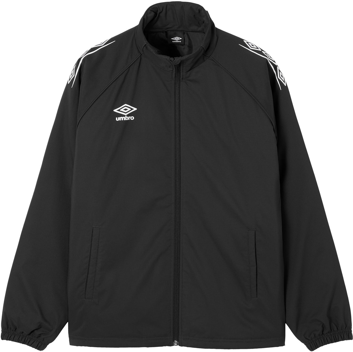 アンブロ umbro サッカー 中綿 インシュレーションジャケット トップス 上着 ウォーマー メンズ 男性 大人 フットボール 保温 防風 撥水 裏トリコット起毛 部活動 練習 トレーニング UF5FWB03MA BK00 ブラック