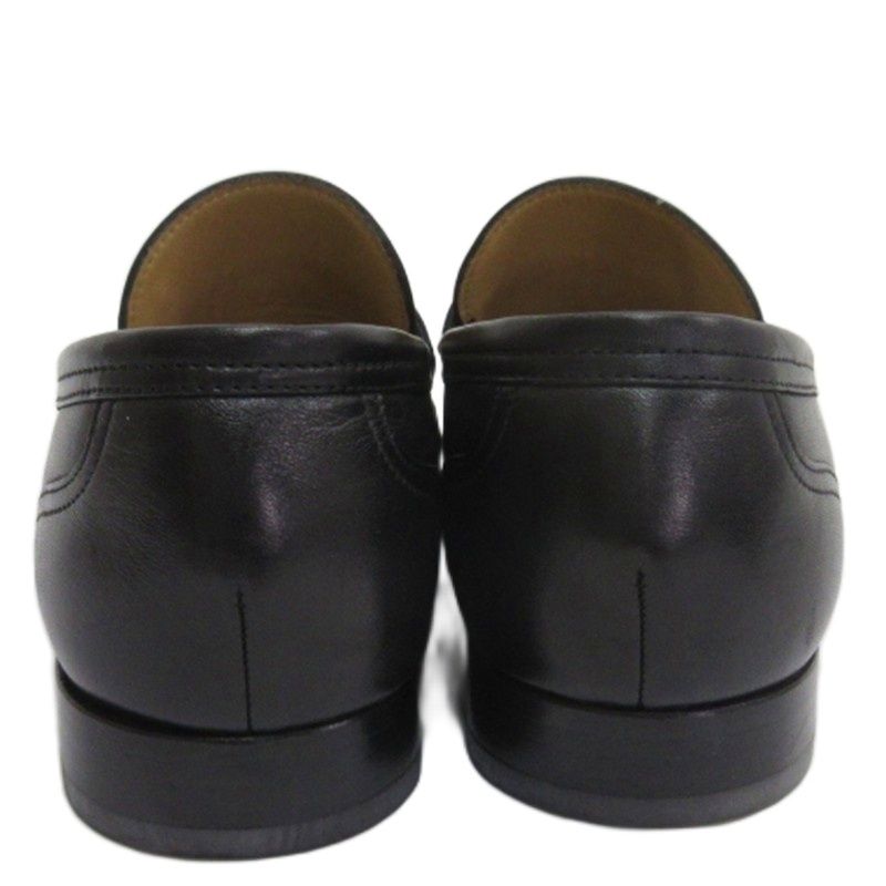 バリー BALLY ビット ローファー シューズ ブラック 6.5E 人気 26.5cm