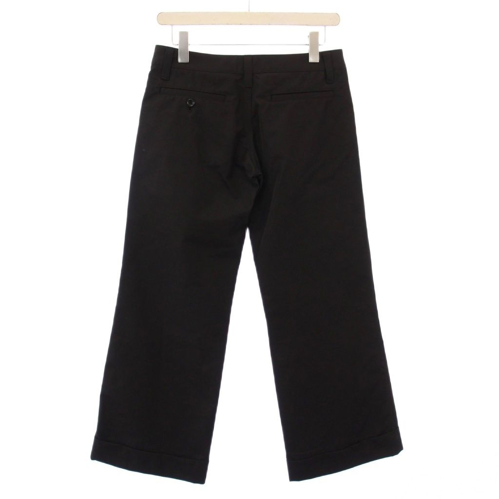 ジュンヤワタナベ JUNYA COMME des GARCONS AD 2005 ワイドパンツ スラックス ジップフライ ワン S 黒 ブラック BB