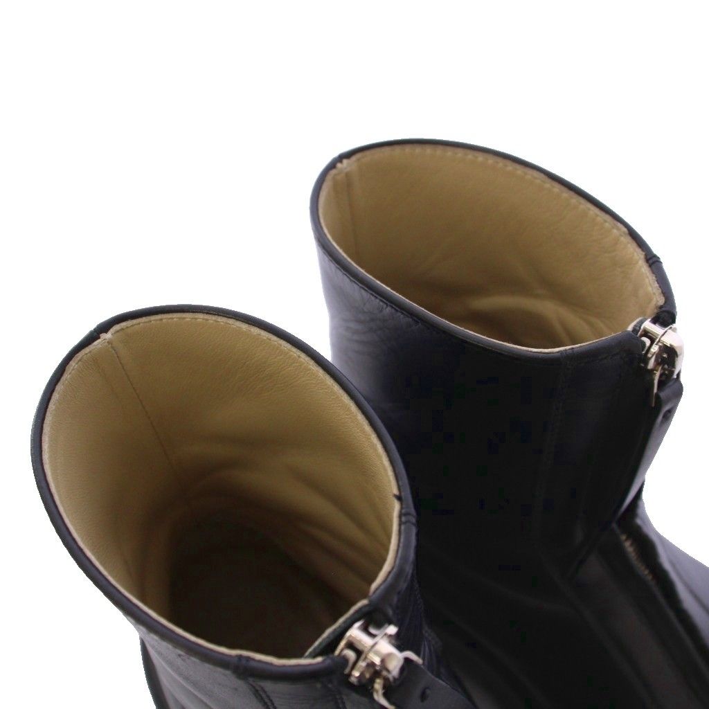 ザロウ THE ROW Zipped Boots ジップドブーツ ショートブーツ レザー