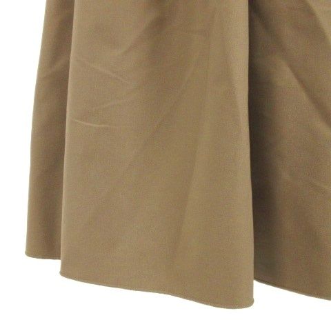フォクシーニューヨーク FOXEY NEW YORK タック スカート 40 カーキ