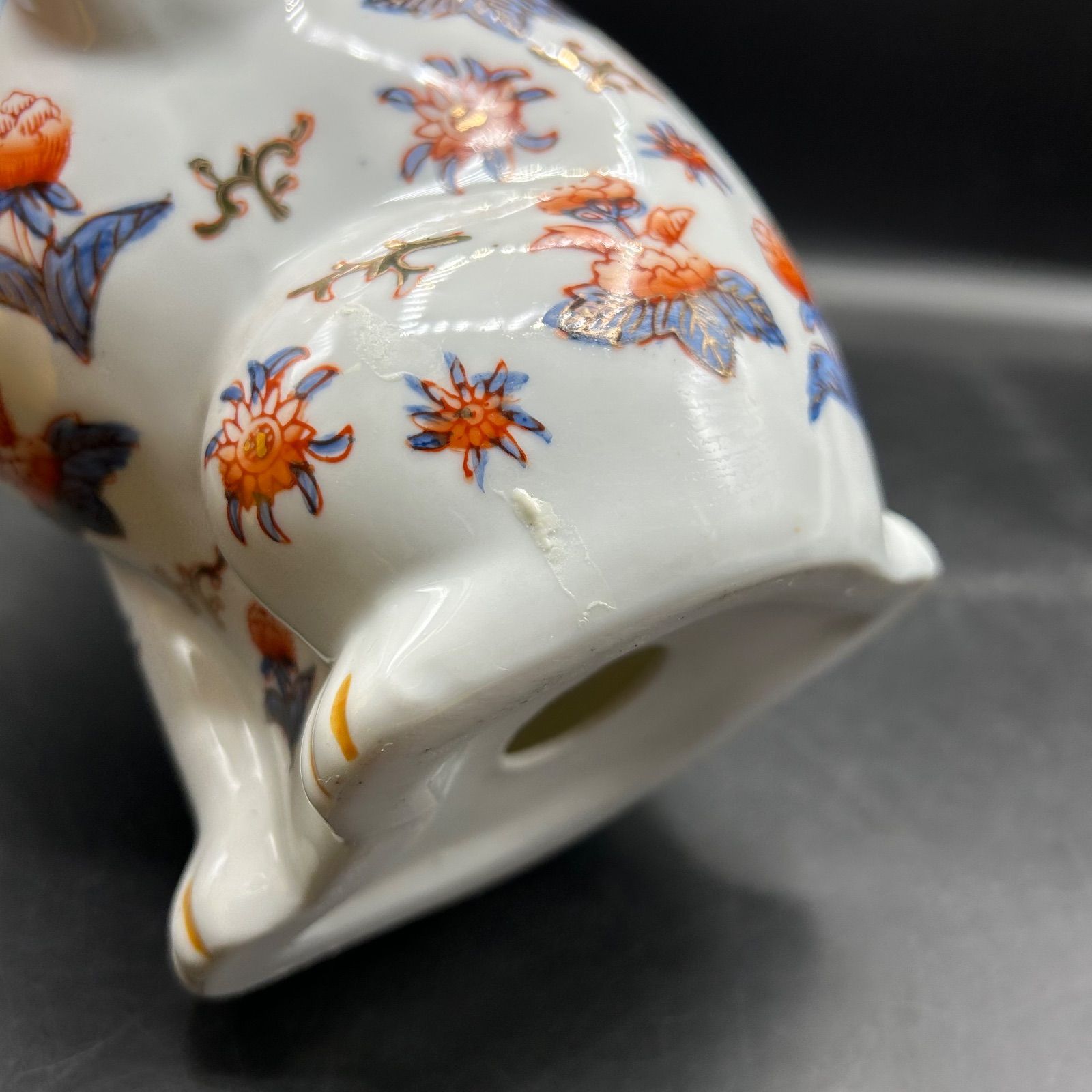 2個セット 伊万里焼 招き猫 縁起物 置物 古伊万里 骨董品 美術品