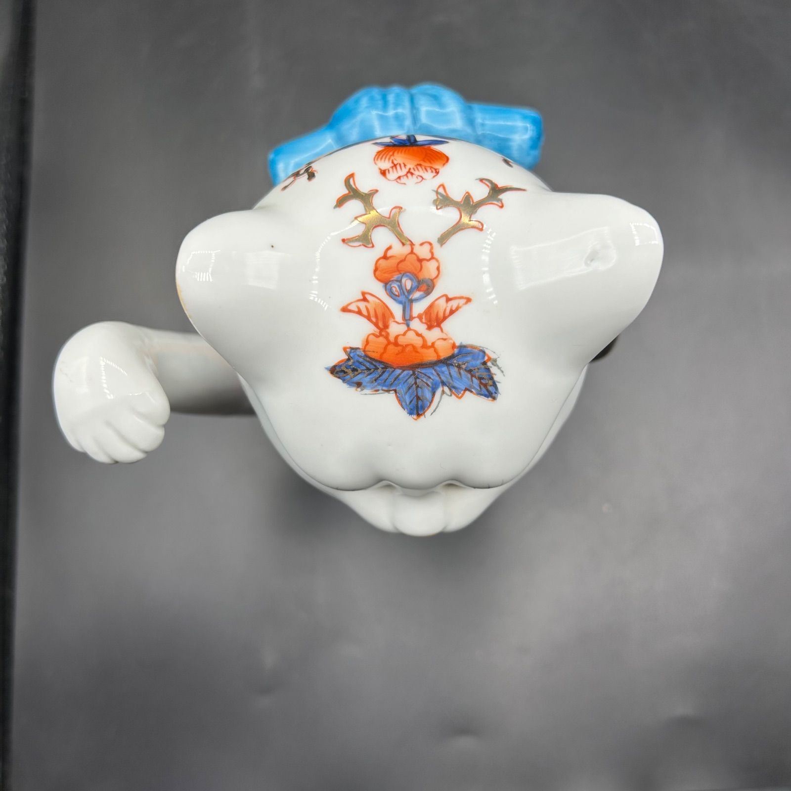 2個セット 伊万里焼 招き猫 縁起物 置物 古伊万里 骨董品 美術品
